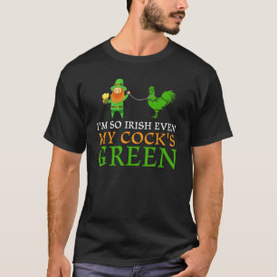 Ik ben zo Iers, zelfs de groene grappige St. Patri T-shirt