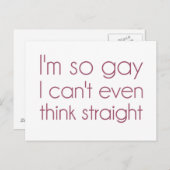 Ik ben zo klein dat ik niet eens meteen kan denken briefkaart (Voorkant / Achterkant)