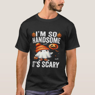 Ik ben zo knap Het is eng Grappig Halloween Ghost T-shirt