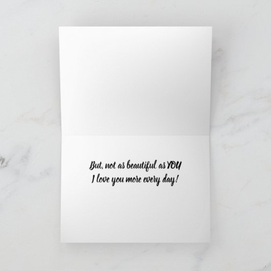 "IK BEN ZO LIEVER VAN JE" KAART (Binnen)