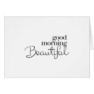 IK BEN ZO LUCKY-GOOD MORD "BEAUTIFUL" LIEFKAART