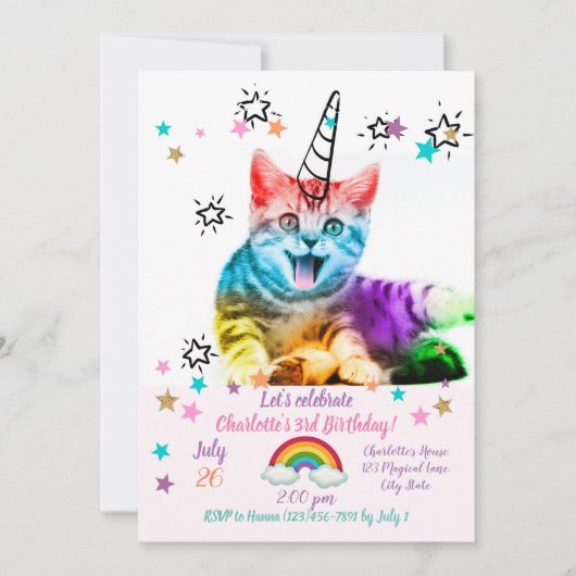 Ik ben zo meowgisch. kaart (Voorkant)