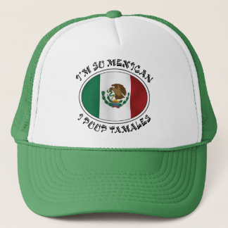 Ik ben zo Mexicaans ik Poop Tamales Trucker Pet