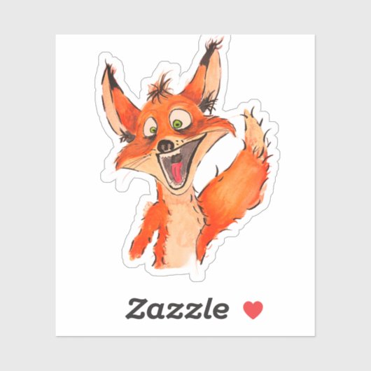 Ik ben zo opgewonden! sticker (Vel)