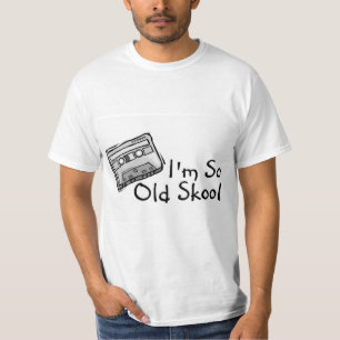 Ik ben zo oud als de huid t-shirt