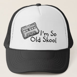 Ik ben zo oud als de huid trucker pet