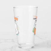 Ik ben zo Pleepy: Bunny Hugging Wortel Kussen Glas (Links)