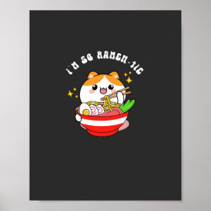 Ik ben zo ramen-tisch T-shirt Poster