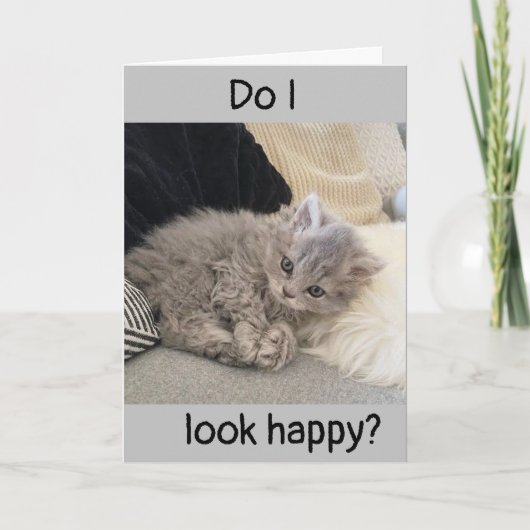 IK BEN ZO **SAD* EN ZO **SORRY* KAART (Voorkant)