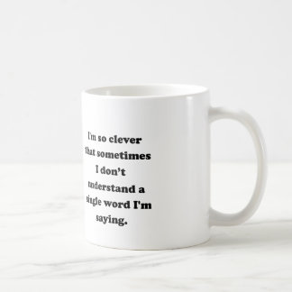 Ik ben zo slim koffiemok