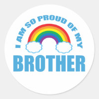 Ik ben zo trots op mijn broer Rainbow Gay Pride