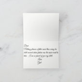 Ik ben zo trots van u kaart (Binnen)