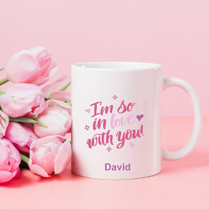 Ik ben zo verliefd op je koffiemok