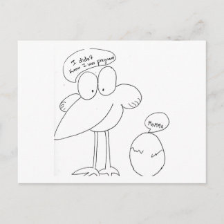 Ik ben zwanger!!! aankondigingskaart