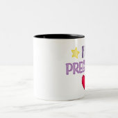 Ik ben zwanger tweekleurige koffiemok (Center)