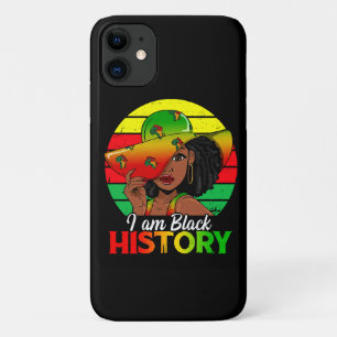 Ik Ben Zwarte Geschiedenis Afrika Amerika iPhone 11 Hoesje