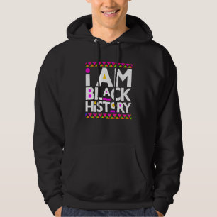 Ik Ben Zwarte Geschiedenis Maand Melanine Koning K Hoodie