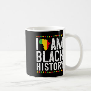 Ik ben zwarte geschiedenis zwarte geschiedenis maa koffiemok