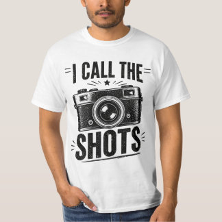 Ik bepaal de regels Black Distressed Design T-Shir T-shirt