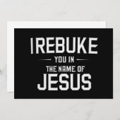 Ik berisp u in de naam van Jezus Kaart (Voorkant / Achterkant)