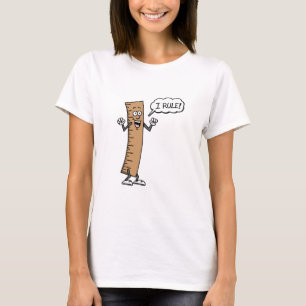 Ik beslis de Heerser van de Cartoon T-shirt