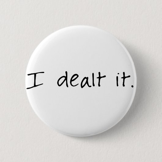 Ik bespreek het ronde button 5,7 cm (Voorkant)