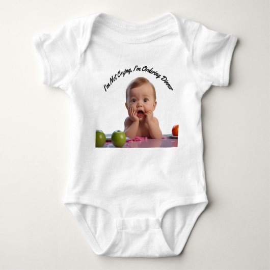Ik bestel een baby Bodysuit (Voorkant)