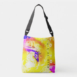 Ik bevestig mijn ogen voor je JESUS Crossbody Tas