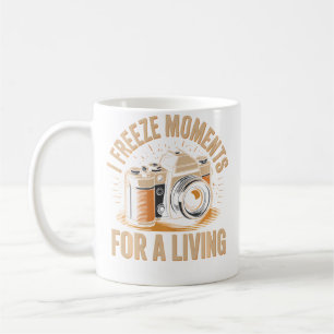 Ik bevries momenten voor de kost Funny Fotograaf P Koffiemok