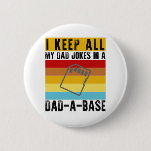 Ik bewaar al mijn vadergrappen in een Vader-Base L Ronde Button 5,7 Cm