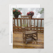 Ik bewoog! aankondigingskaart (Voorkant / Achterkant)