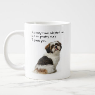 Ik bezit jou Shih Tzu Extra Grote Beker