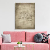 "Ik bid omdat..." Canvas (Insitu (Woonkamer))