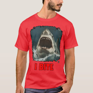 Ik bijt grappig t-shirt