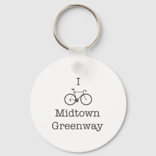 Ik Bike Midtown Greenway Sleutelhanger