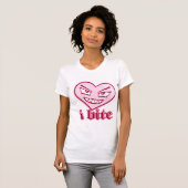 Ik bite. t-shirt (Voorkant volledig)