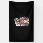 Ik blaf gek voor je! Hond Spandoek (Verticaal)