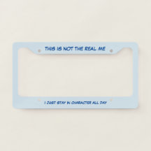 Ik blijf in karakter