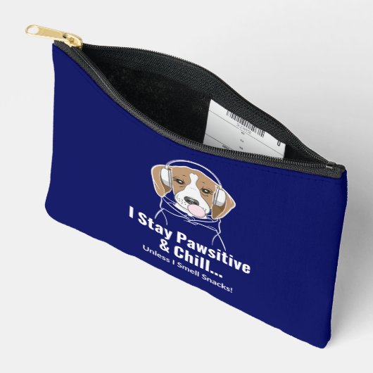Ik blijf passief en kil hond grappige beagle etui (Open)