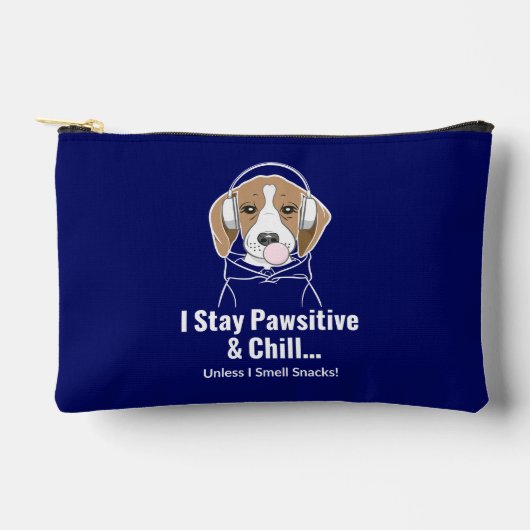 Ik blijf passief en kil hond grappige beagle etui (Voorkant)