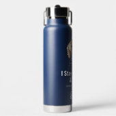 Ik blijf passief en kil hond grappige beagle waterfles (Voorkant)