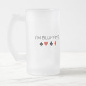 Ik bluf T-shirt Matglas Bierpul (Links)