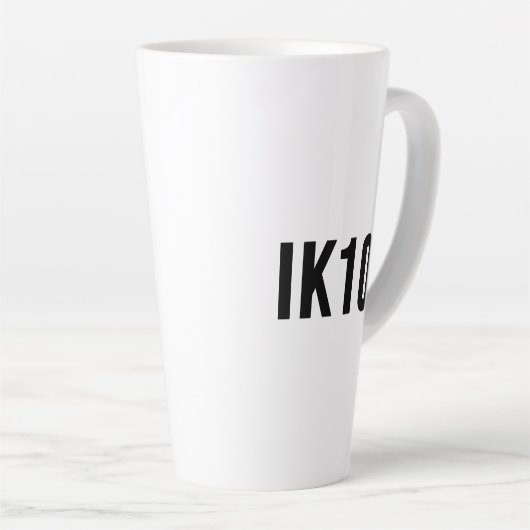 IK, botsbeveiliging, IK-score, IK10 Latte Mok (Rechterhoek)