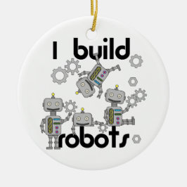 Ik bouw robots keramisch ornament