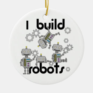 Ik bouw robots keramisch ornament