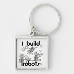 Ik bouw robots sleutelhanger