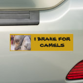 IK BRAK VOOR CAMELS BUMPERSTICKER (Op auto)