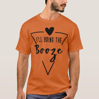 Ik Breng De Drank - Hart Bruidsmeisje Bruid Bruilo T-shirt