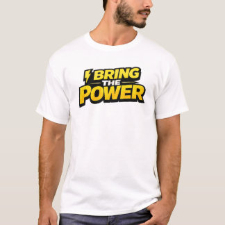 Ik Breng De Kracht Vet Donder Elektricien T-shirt
