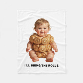 Ik Breng de Rollen Baby Schattige Cartoon Mollige Fleece Deken